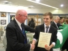 Charlie Sarson with his Essex Art Award