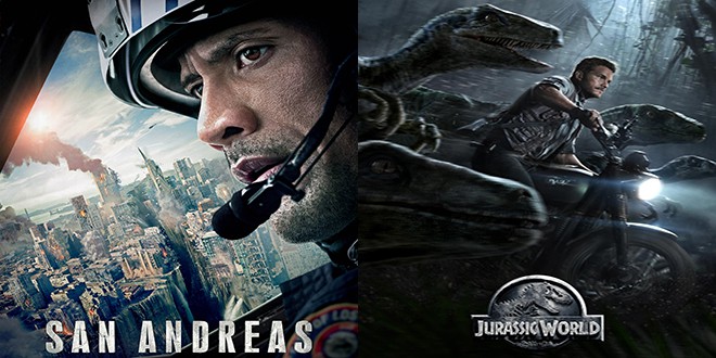 Featured image for “Film Review – San Andreas and Jurassic World”