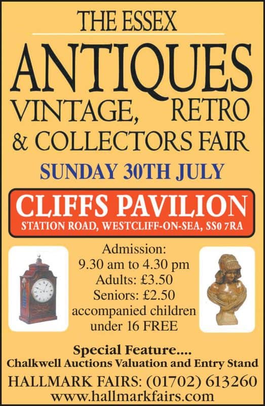 Hallmark Fairs - Cliffs Pavilion Event - 30th July