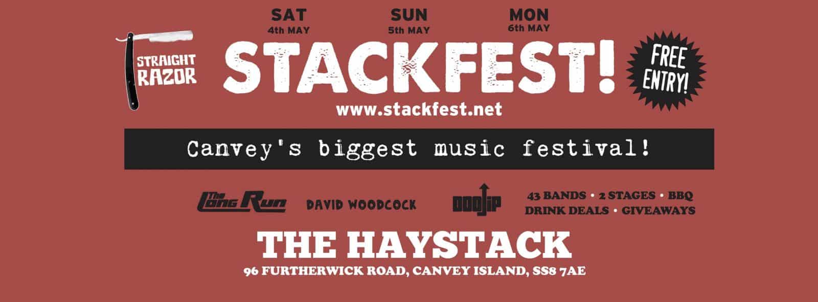 Featured image for “‘Stackfest’: Canvey’s Largest Free Music Festival!”