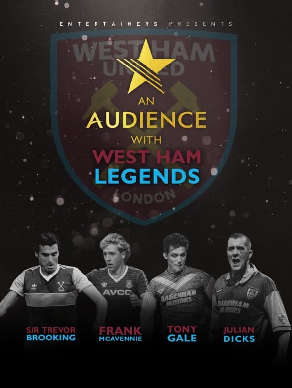 Featured image for “An Audience with – West Ham Legends”