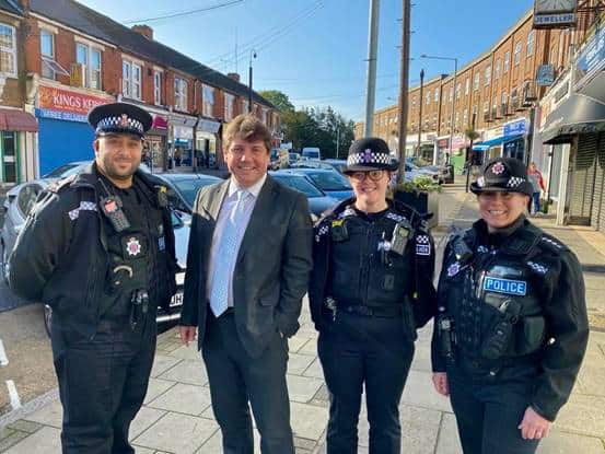 Featured image for “MP meets town centre policing team”