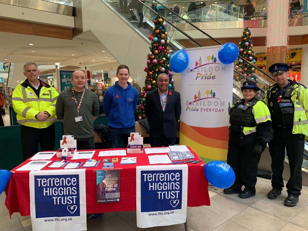 Featured image for “Basildon Pride talks about world AIDS day in the Eastgate centre”