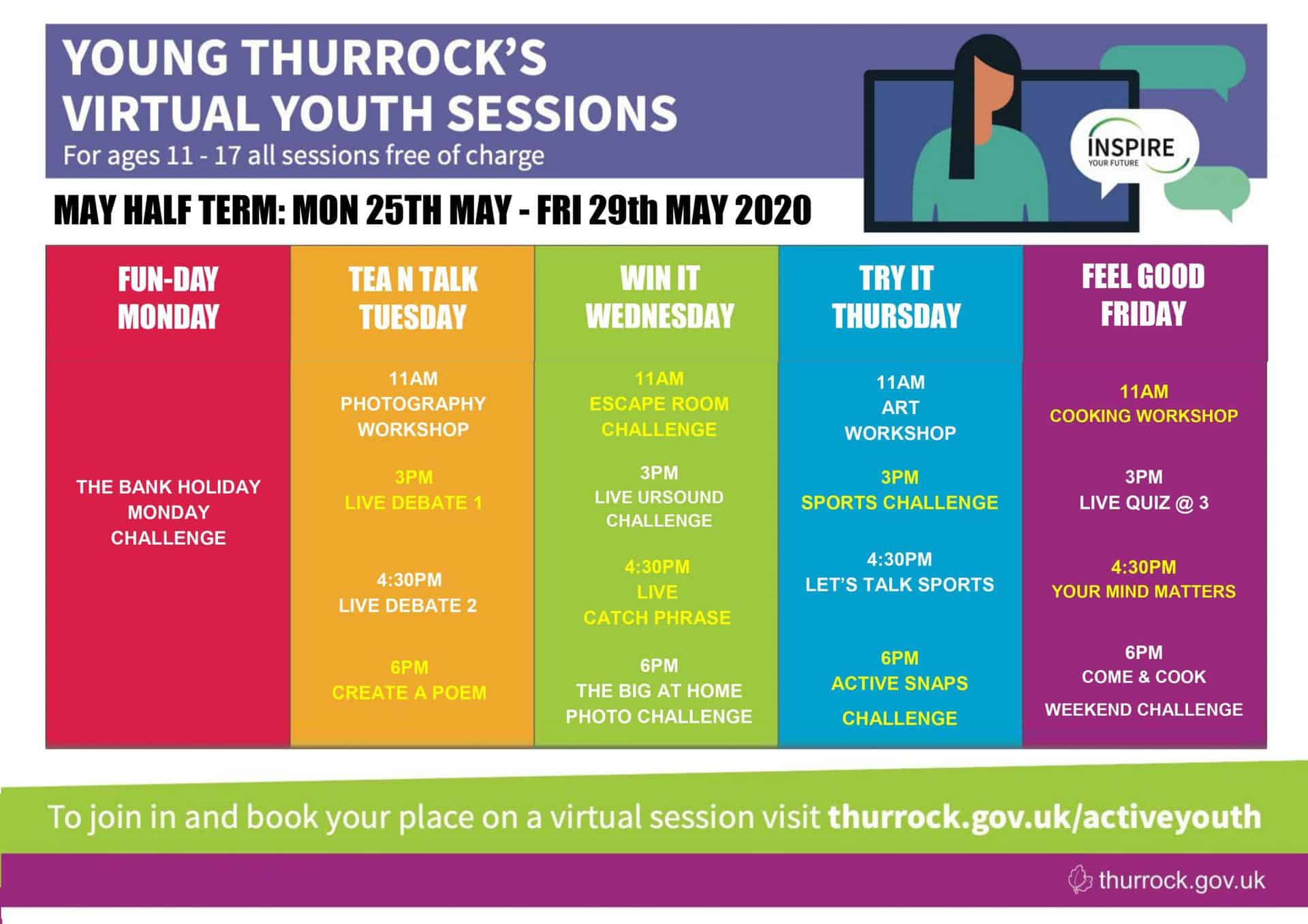Featured image for “Thurrock Council launch virtual sessions to support young people to achieve their ambitions”