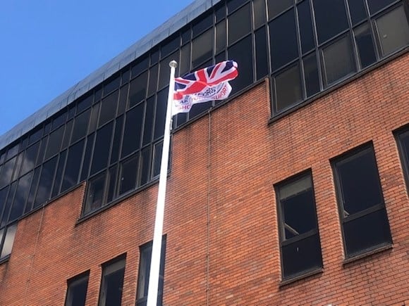 Featured image for “Thurrock Council flies Armes Forces Day flag”