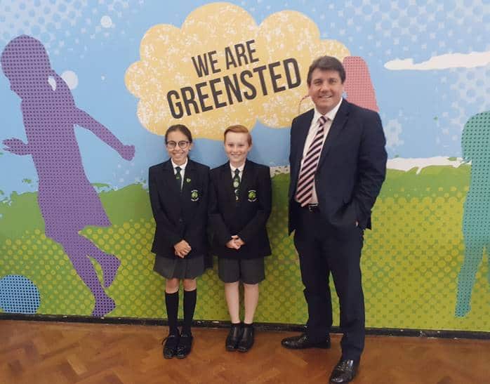 Featured image for “MP praises teaching staff as pupils return to school”