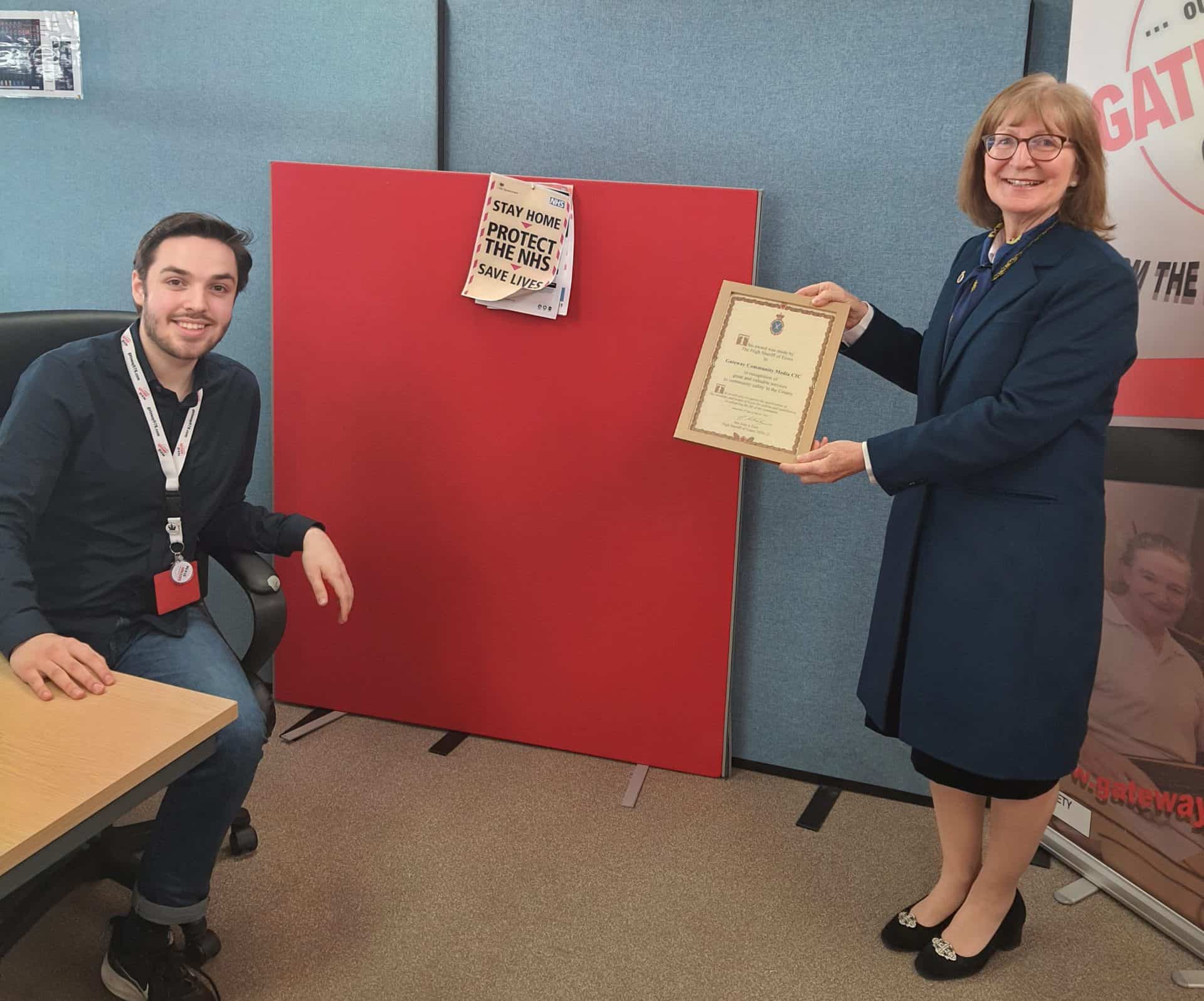 Featured image for “High Sheriff of Essex visits Gateway 97.8”
