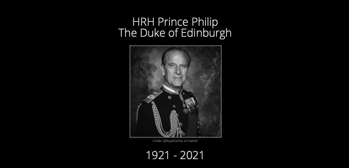 Featured image for “Gateway 97.8 adapts weekend schedule to remember the Duke of Edinburgh”