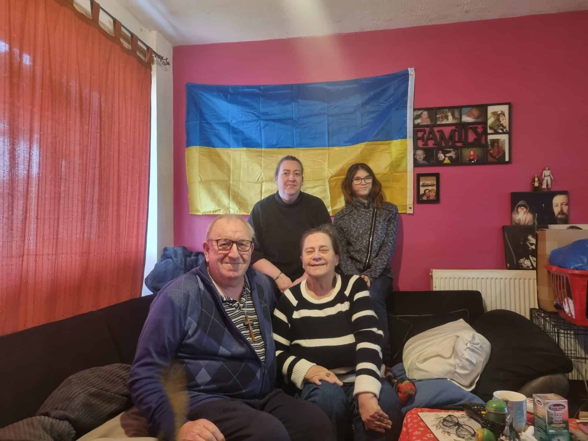 Ukraine: Basildon parents fleeing warzone reunited with family in Essex