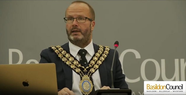 Featured image for “Watch: Basildon Mayor’s moving speech as he leaves role”