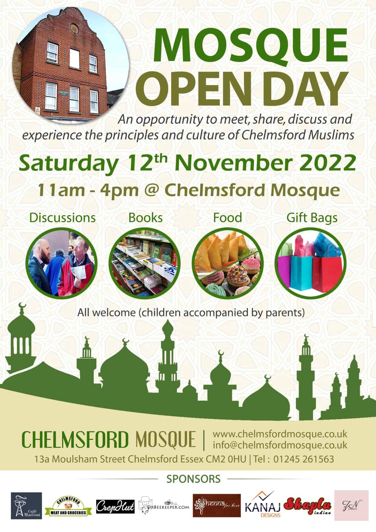 Featured image for “Chelmsford Mosque Open Day”