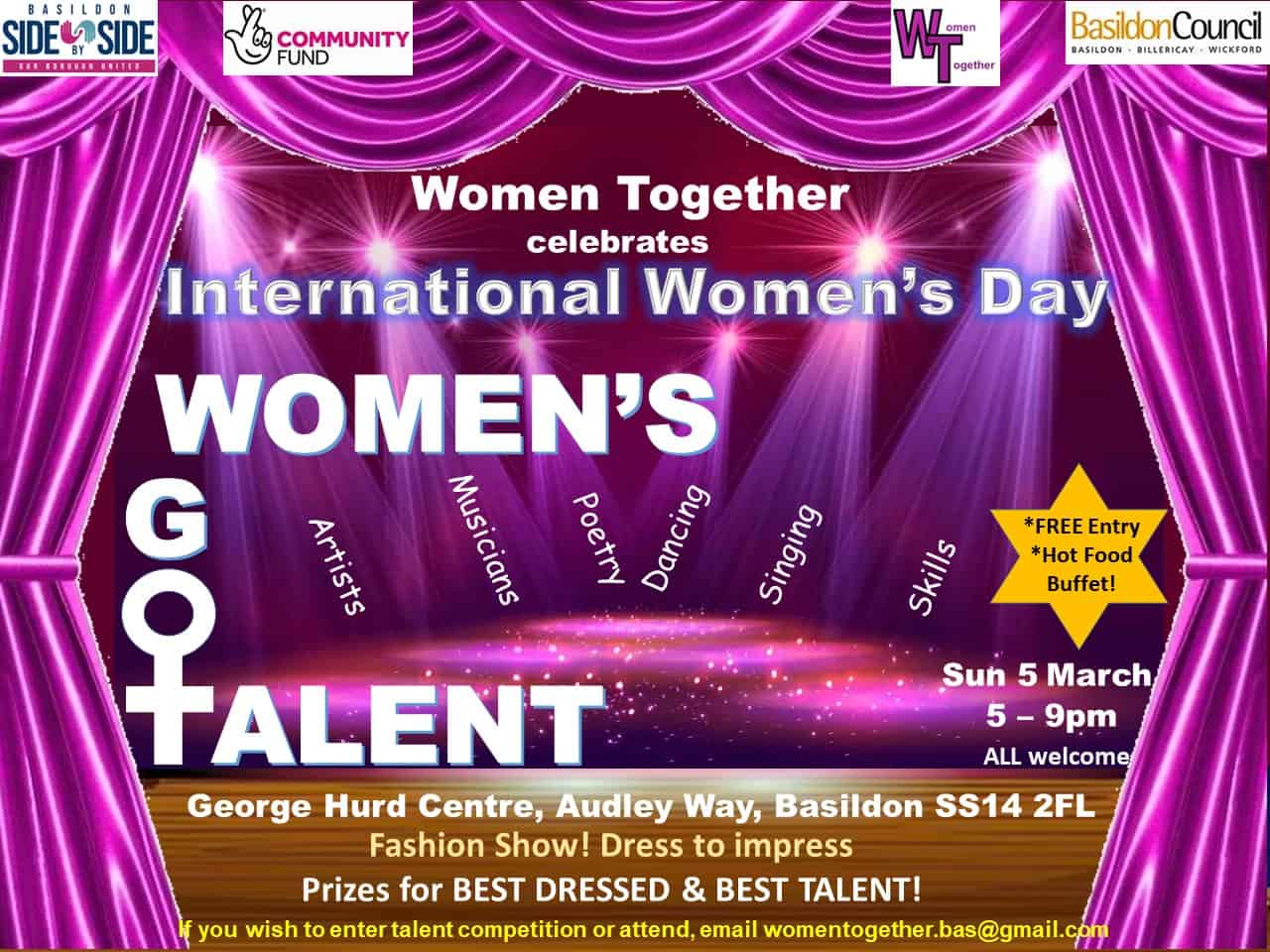 Featured image for “Women’s Got Talent competition in Basildon”