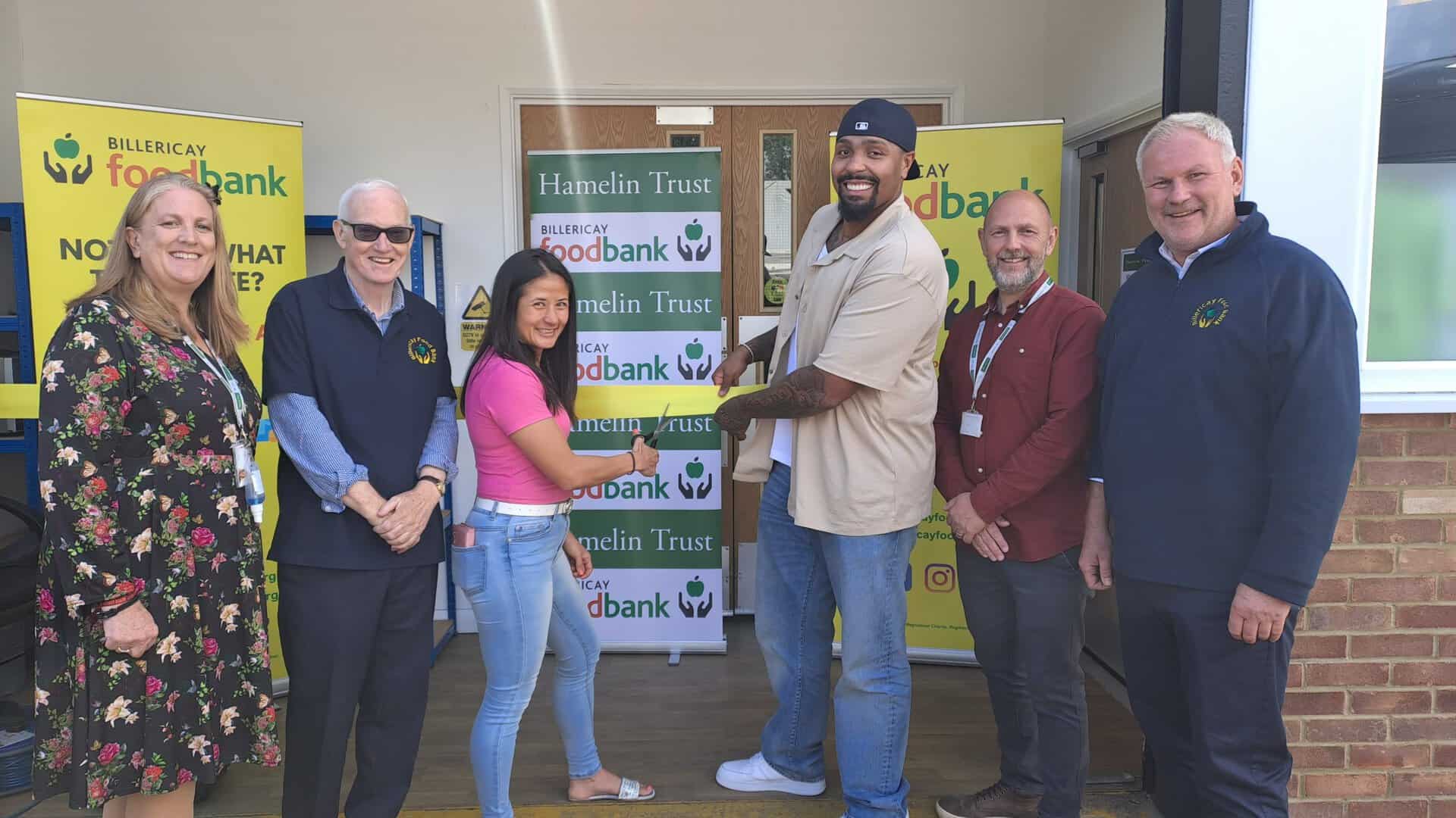 Featured image for “Disability charity and Foodbank come together to support local community”