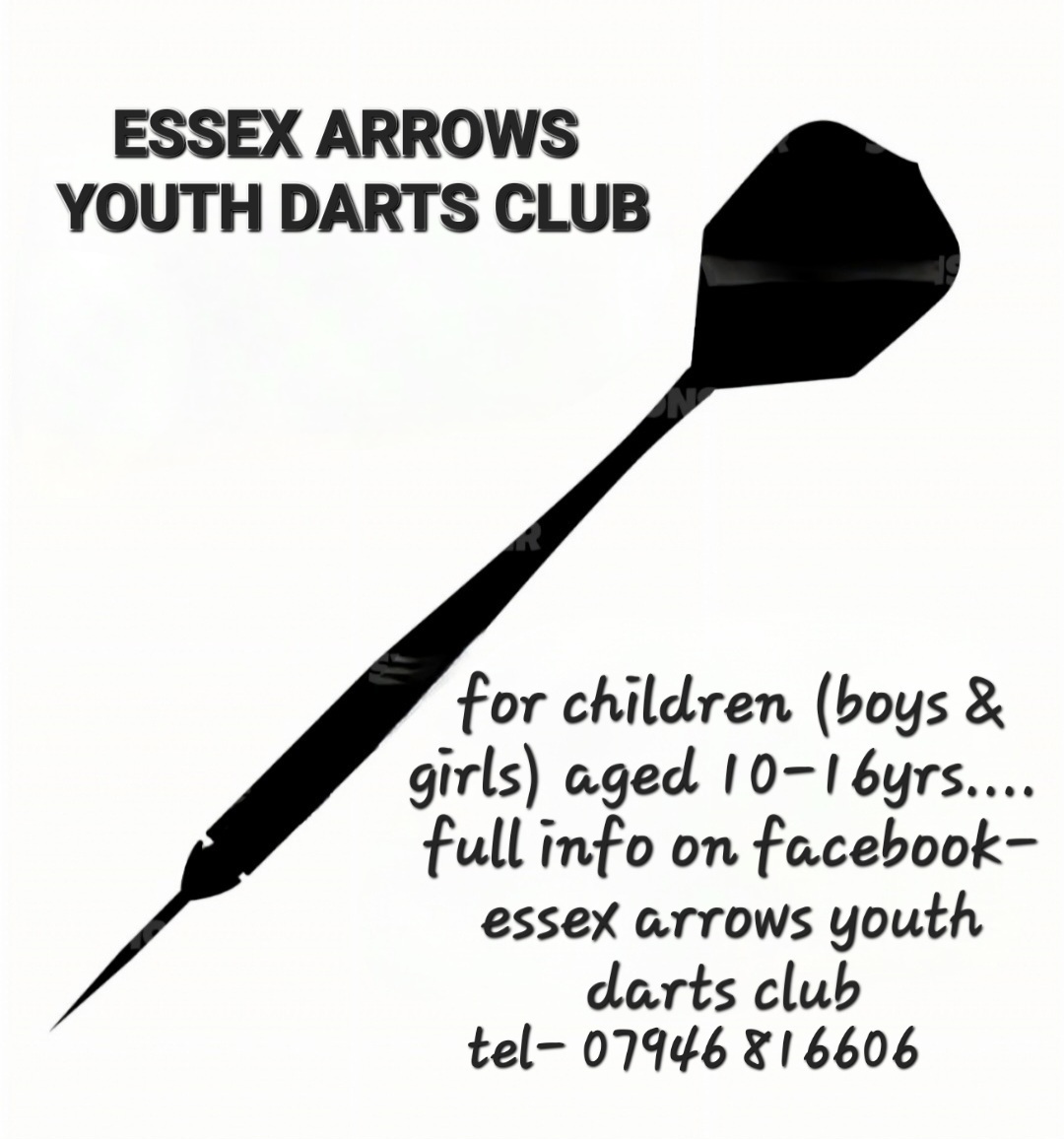 Featured image for “Essex Arrows Youth Darts Club fundraiser”