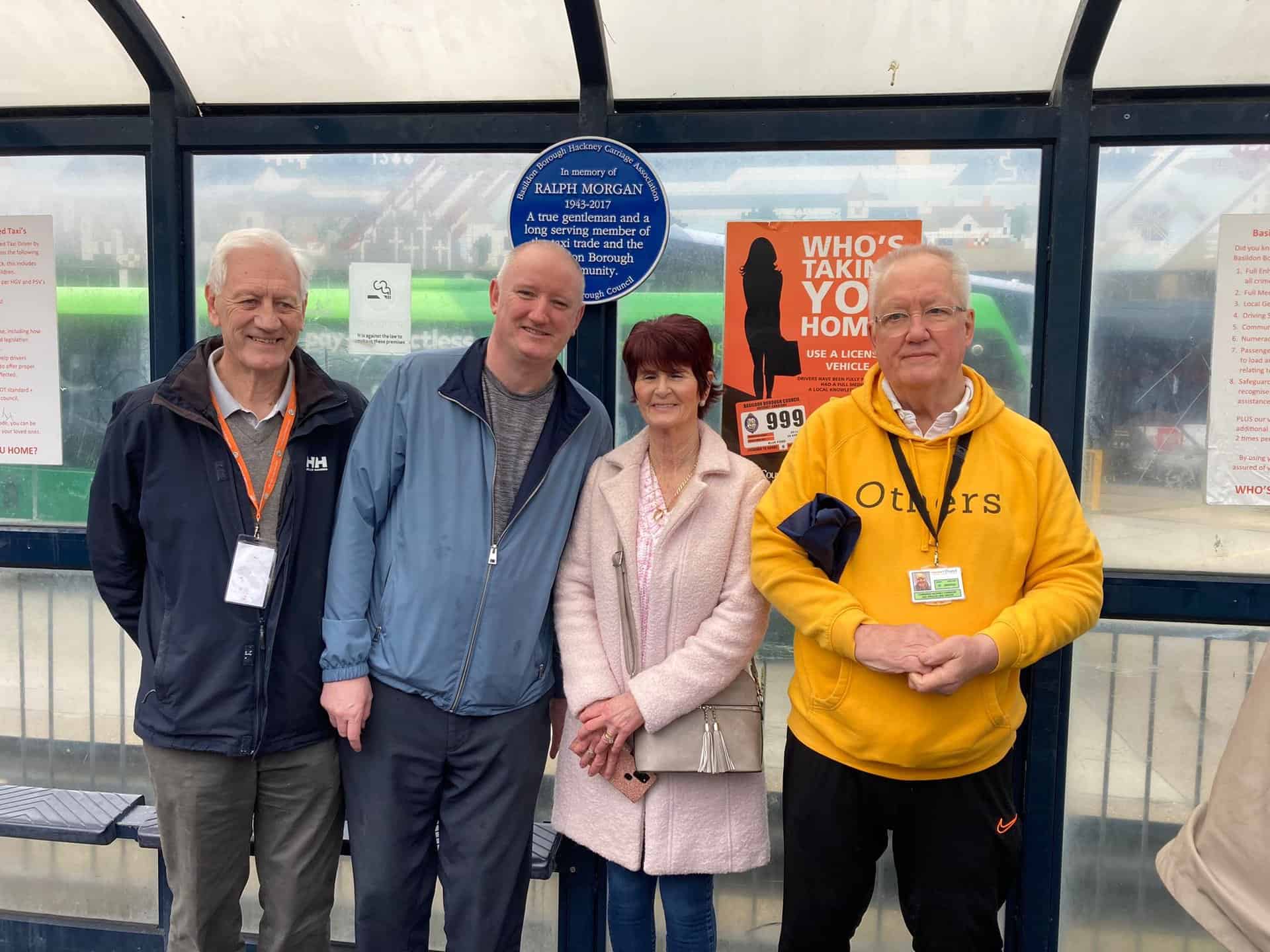 Featured image for “Blue plaque unveiled for Basildon cabbie Ralph Morgan”