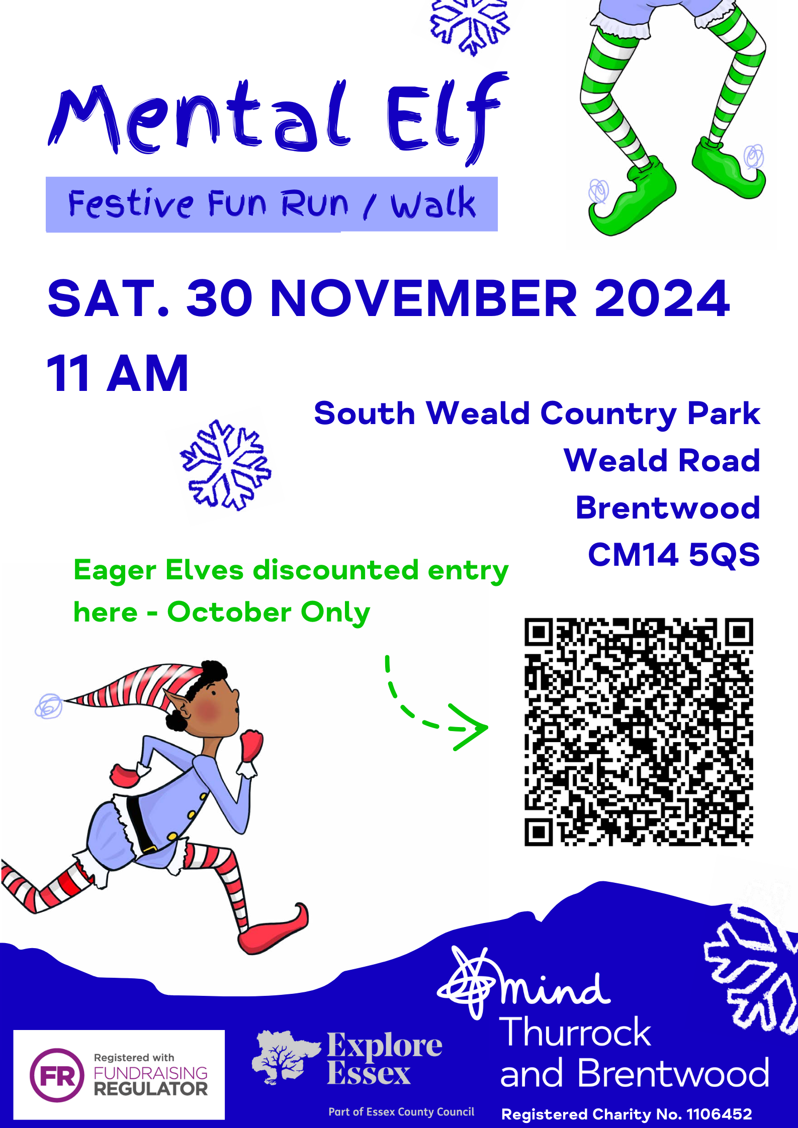 Featured image for “Thurrock and Brentwood Mind host first ever family fun run this Festive Season”
