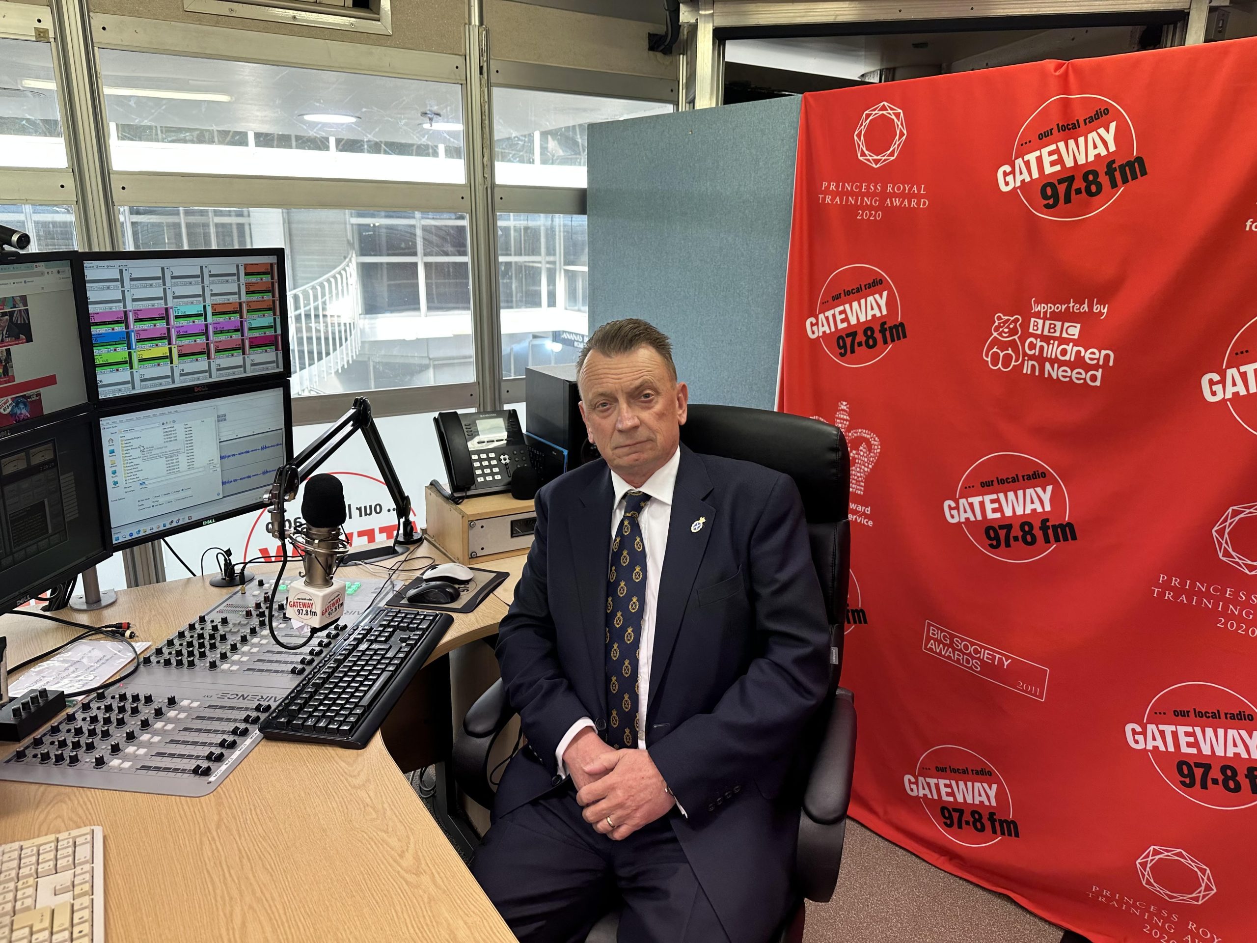 Featured image for “High Sheriff of Essex David Hurst visits Gateway 97.8”