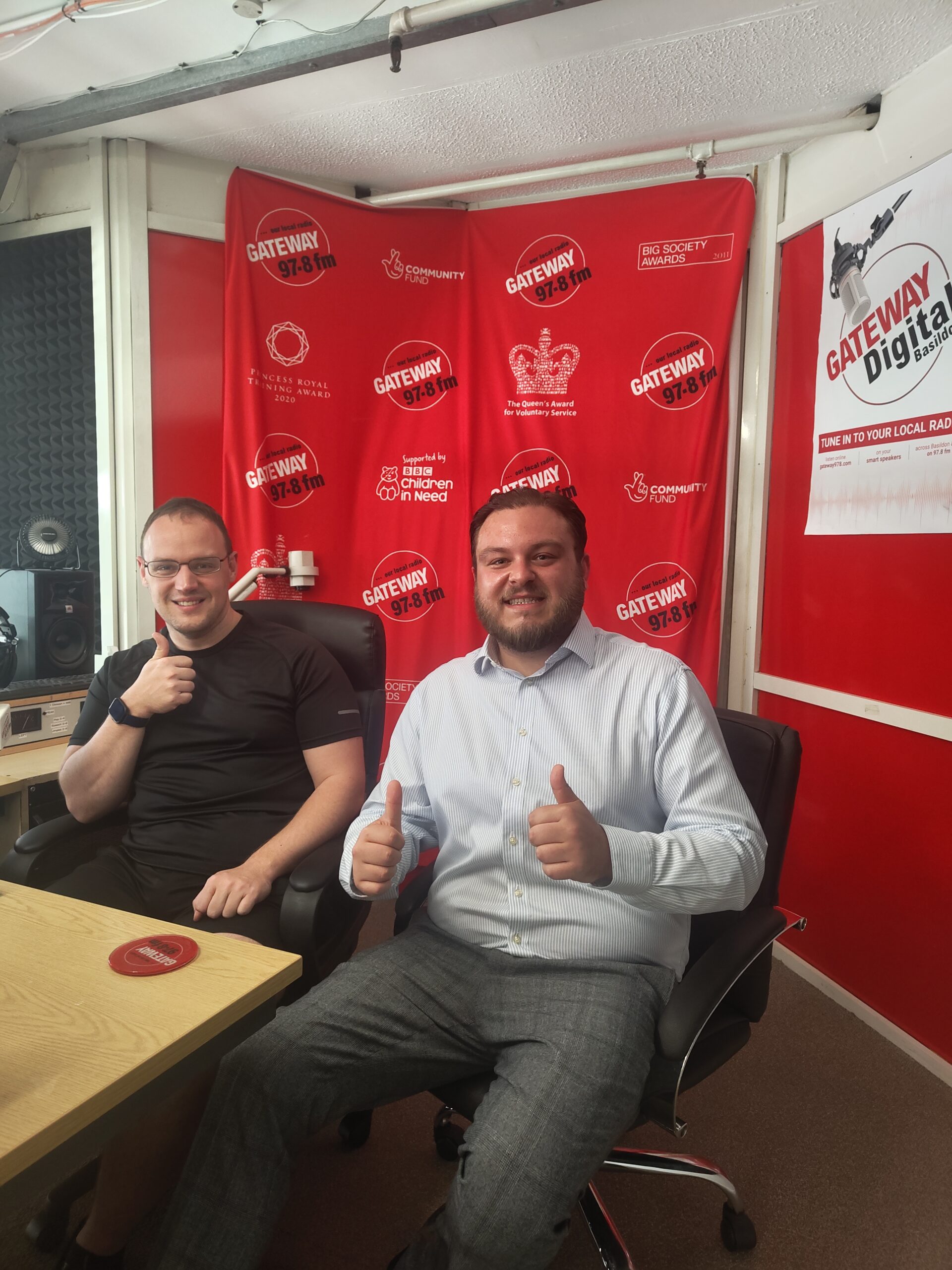 Featured image for “The Mayor of Basildon visits Gateway 97.8”